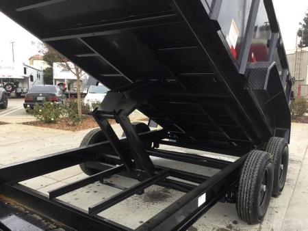New 2026 Big Tex Trailers 14LP-14-6SIR-P4 7FT X 14FT P4 Dump Trailer