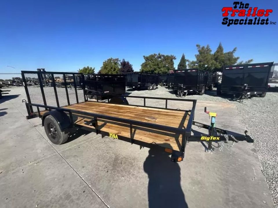 New 2026 Big Tex Trailers 35SA-14R1A-4P 6.5FT X 14FT 2995 GVW Utility Trailer