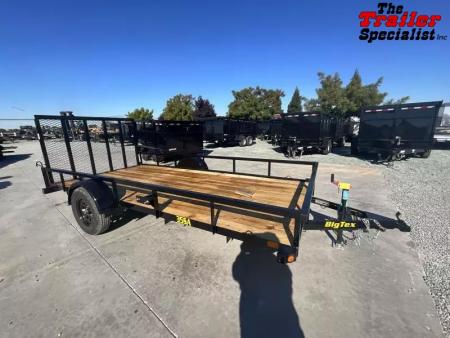 New 2026 Big Tex Trailers 35SA-14R1A-4P 6.5FT X 14FT 2995 GVW Utility Trailer