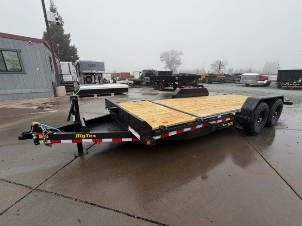 New 2026 Big Tex Trailers 14TL-20 6.5FT X 20FT 14K GVW Tilt Trailer