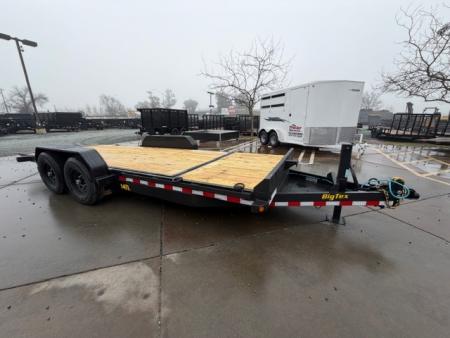 New 2026 Big Tex Trailers 14TL-20 6.5FT X 20FT 14K GVW Tilt Trailer