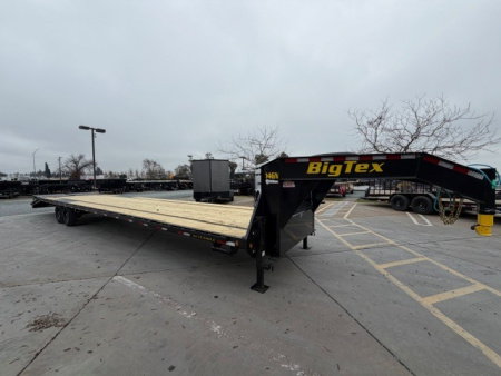 New 2026 Big Tex Trailers 14GN-40D5A-MRBK 8.5FT X 40FT Equipment Trailer