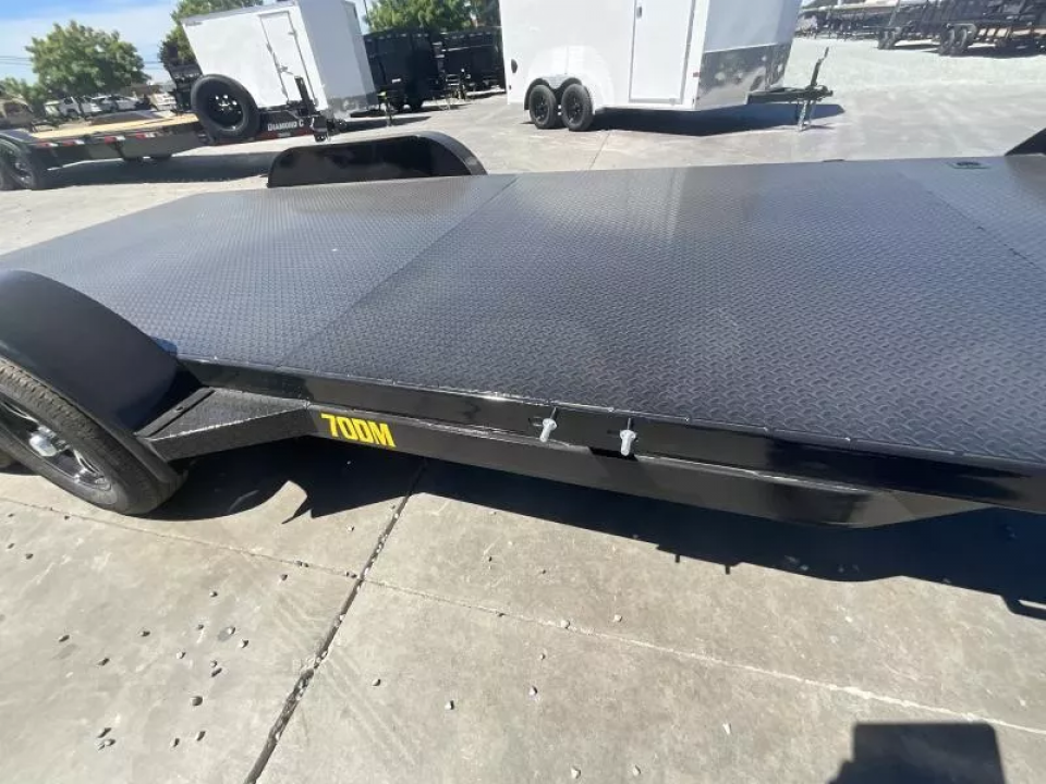 New 2026 Big Tex Trailers 70DM-20-2B 7FT X 20FT 7K GVW Car Hauler