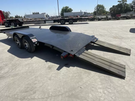 New 2026 Big Tex Trailers 70DM-20-2B 7FT X 20FT 7K GVW Car Hauler