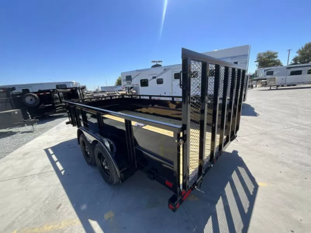 New 2026 Big Tex Trailers 70TV-12-2B 7FT X 12FT 7K GVW Utility Trailer