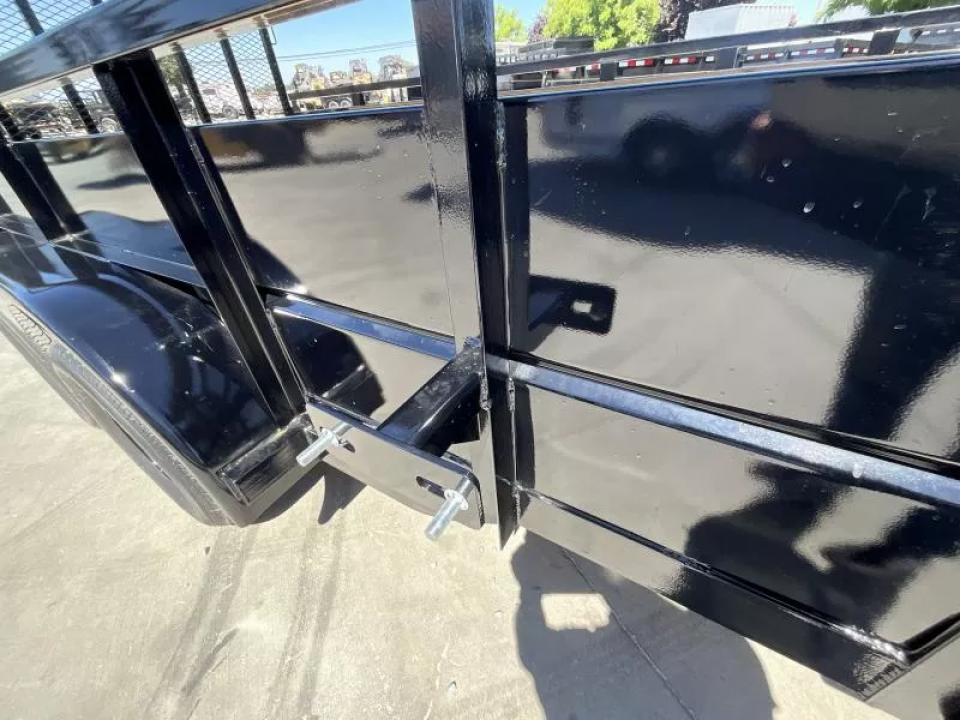 New 2026 Big Tex Trailers 70TV-12-2B 7FT X 12FT TA Utility Trailer