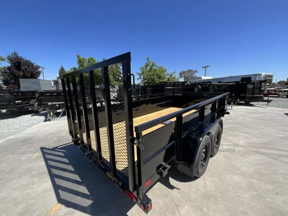New 2026 Big Tex Trailers 70TV-12-2B 7FT X 12FT TA Utility Trailer