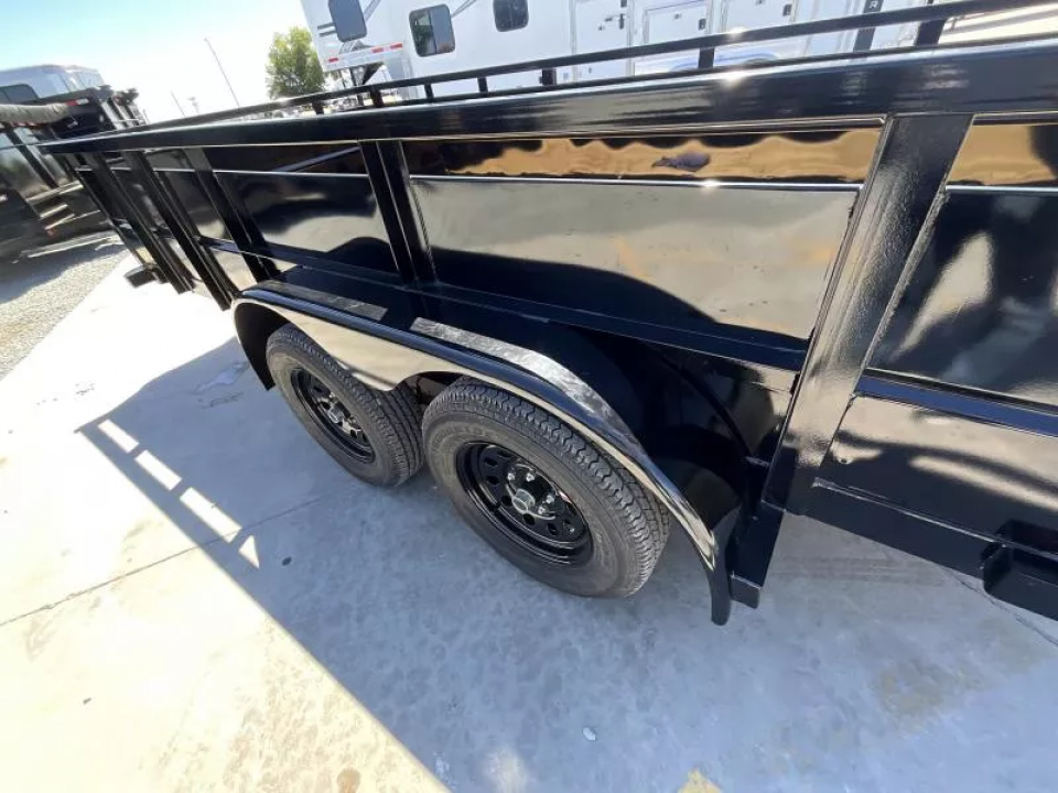 New 2026 Big Tex Trailers 70TV-12-2B 7FT X 12FT TA Utility Trailer