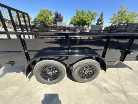 New 2026 Big Tex Trailers 70TV-12-2B 7FT X 12FT TA Utility Trailer