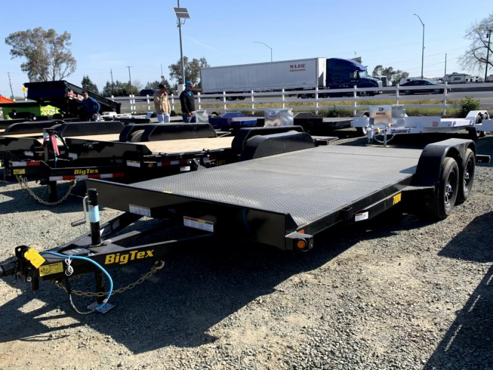 New 2026 Big Tex Trailers 70DM-18-2B 7FT X 18FT 7K GVW Car Hauler