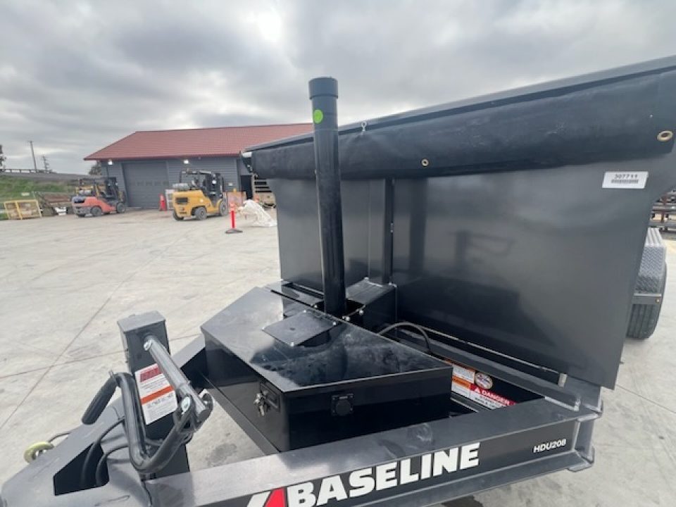 New 2026 Baseline HDU208L16X82 P3 7FT X 16FT 16K GVW Dump Trailer