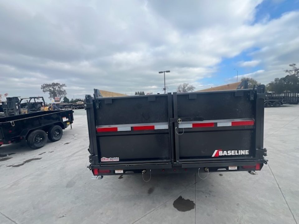 New 2026 Baseline HDU208L16X82 P3 7FT X 16FT 16K GVW Dump Trailer