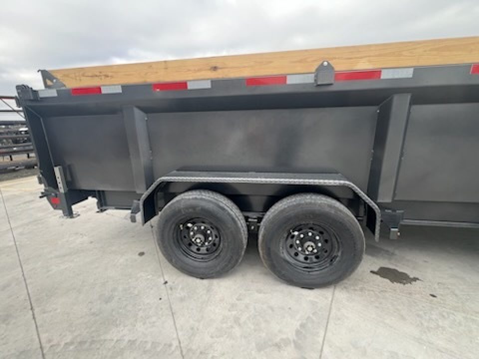 New 2026 Baseline HDU208L16X82 P3 7FT X 16FT 16K GVW Dump Trailer