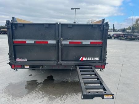 New 2026 Baseline HDU208L16X82 P3 7FT X 16FT 16K GVW Dump Trailer