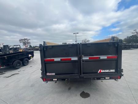 New 2026 Baseline HDU208L16X82 P3 7FT X 16FT 16K GVW Dump Trailer