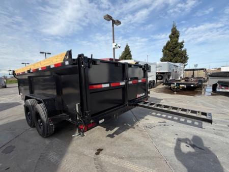 New 2026 Baseline HDU207L16X82 P3 7FT X 16FT 14K GVW Dump Trailer