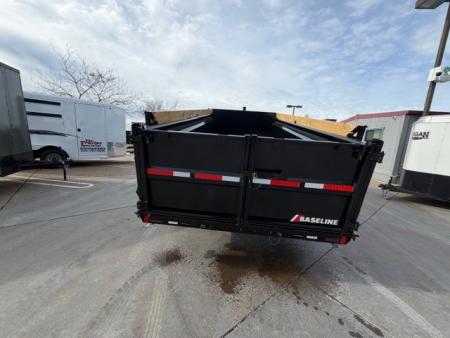 New 2026 Baseline HDU207L16X82 P3 7FT X 16FT 14K GVW Dump Trailer