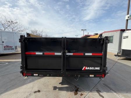 New 2026 Baseline HDU207L16X82 P3 7FT X 16FT 14K GVW Dump Trailer