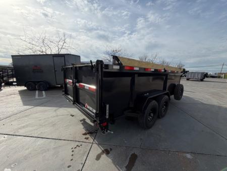 New 2026 Baseline HDU207L16X82 P3 7FT X 16FT 14K GVW Dump Trailer