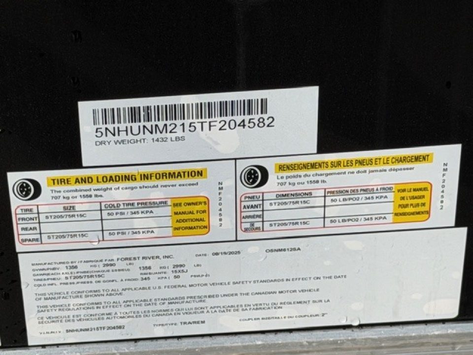 New 2026 Cargo King NM612SA 6FT X 12FT 2990 GVW Cargo / Enclosed Trailer