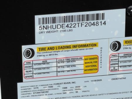 New 2026 Cargo King DE714TA2 7FT X 14FT 7K GVW Cargo / Enclosed Trailer