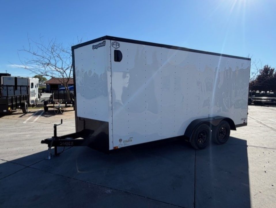 New 2026 Cargo King NM716TA2 7FT X 16FT 7K GVW Cargo / Enclosed Trailer
