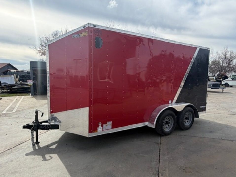 New 2026 Cargo King NM714TA2 7FT X 14FT 7K GVW Cargo / Enclosed Trailer