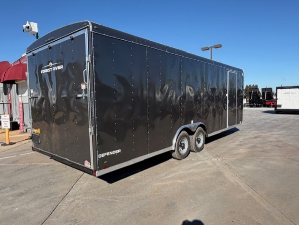 New 2026 Cargo King DE824TA3 8FT X 24FT 9.8K GVW Cargo / Enclosed Trailer