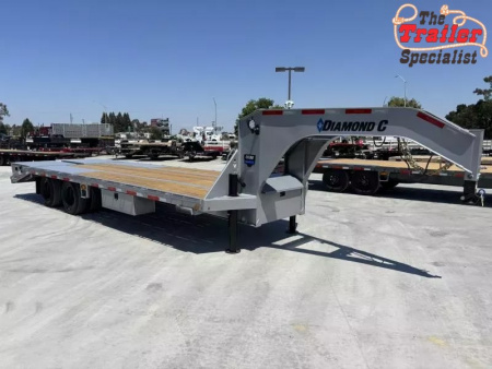 New 2025 Diamond C Trailers FMAX212L25X102MR 8.5FT X 25FT Equipment Trailer
