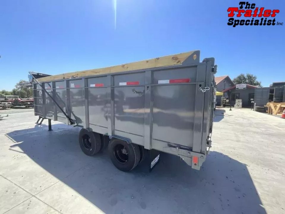 New 2025 Diamond C Trailers WDT212L20X96 P4 8FT X 20FT 25.9K GVW Gooseneck Dump Trailer
