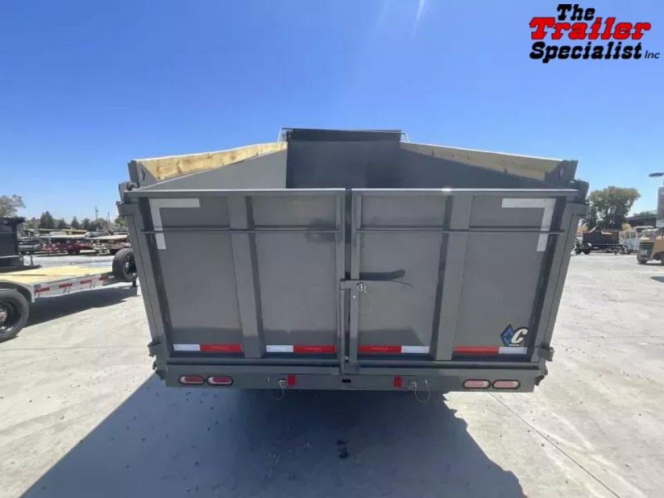 New 2025 Diamond C Trailers WDT212L20X96 P4 8FT X 20FT 25.9K GVW Gooseneck Dump Trailer