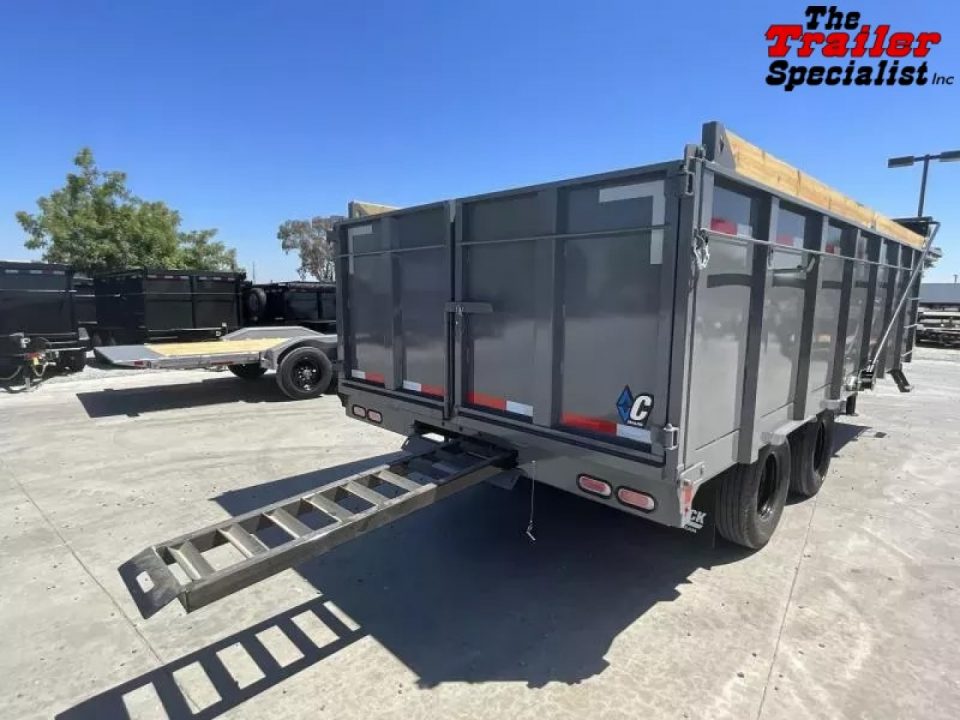 New 2025 Diamond C Trailers WDT212L20X96 P4 8FT X 20FT 25.9K GVW Gooseneck Dump Trailer