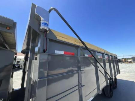 New 2025 Diamond C Trailers WDT212L20X96 P4 8FT X 20FT 25.9K GVW Gooseneck Dump Trailer