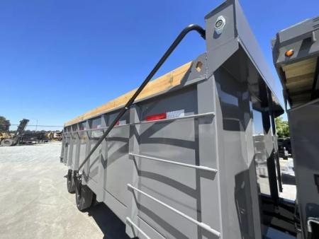 New 2025 Diamond C Trailers WDT212L20X96 P4 8FT X 20FT 25.9K GVW Gooseneck Dump Trailer