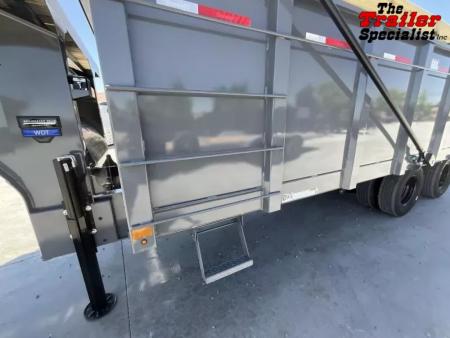 New 2025 Diamond C Trailers WDT212L20X96 P4 8FT X 20FT 25.9K GVW Gooseneck Dump Trailer
