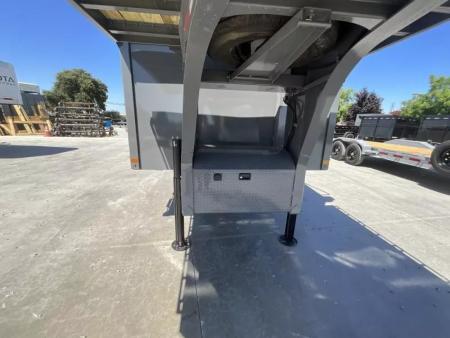 New 2025 Diamond C Trailers WDT212L20X96 P4 8FT X 20FT 25.9K GVW Gooseneck Dump Trailer