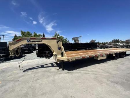 New 2025 Diamond C Trailers FMAX216L35X102HDT 8.5FT X 35FT 40K GVW Equipment Trailer
