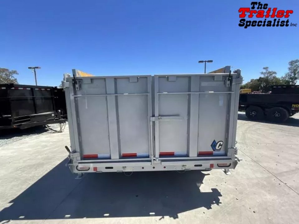 New 2025 Diamond C Trailers LPT208L14X81GN P4 7FT X 14FT 18K GVW Gooseneck Dump Trailer