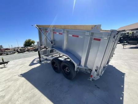 New 2025 Diamond C Trailers LPT208L14X81GN P4 7FT X 14FT 18K GVW Gooseneck Dump Trailer