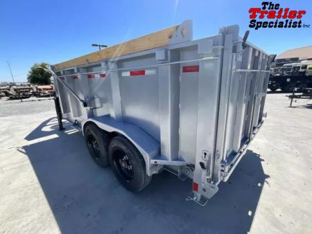 New 2025 Diamond C Trailers LPT208L14X81GN P4 7FT X 14FT 18K GVW Gooseneck Dump Trailer