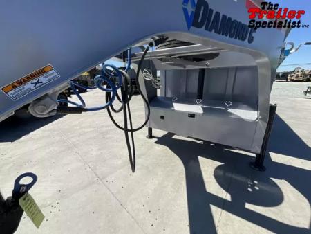 New 2025 Diamond C Trailers LPT208L14X81GN P4 7FT X 14FT 18K GVW Gooseneck Dump Trailer