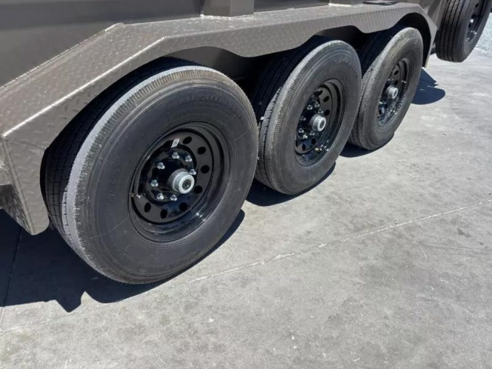 New 2025 Diamond C Trailers LPT307L16X82 P3 7FT X 16FT 24K GVW Dump Trailer