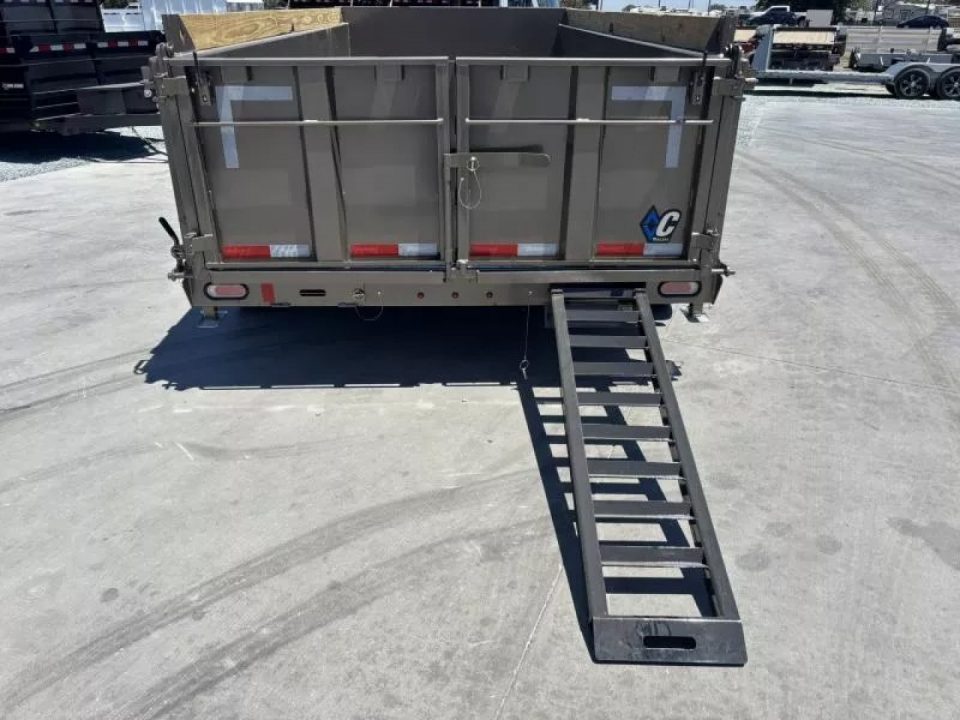 New 2025 Diamond C Trailers LPT307L16X82 P3 7FT X 16FT 24K GVW Dump Trailer