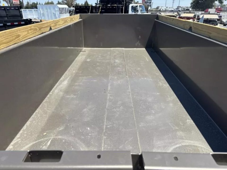 New 2025 Diamond C Trailers LPT307L16X82 P3 7FT X 16FT 24K GVW Dump Trailer