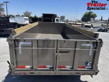 New 2025 Diamond C Trailers LPT307L16X82 P3 7FT X 16FT 24K GVW Dump Trailer