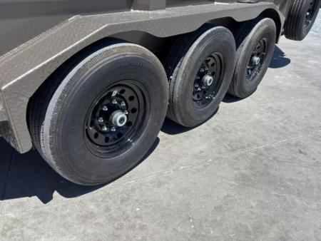 New 2025 Diamond C Trailers LPT307L16X82 P3 7FT X 16FT 24K GVW Dump Trailer