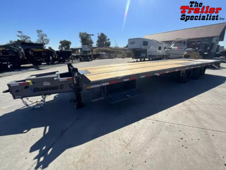 New 2026 Diamond C Trailers PX212L28X102MR 8.5FT X 28FT 25.9K GVW Equipment Trailer