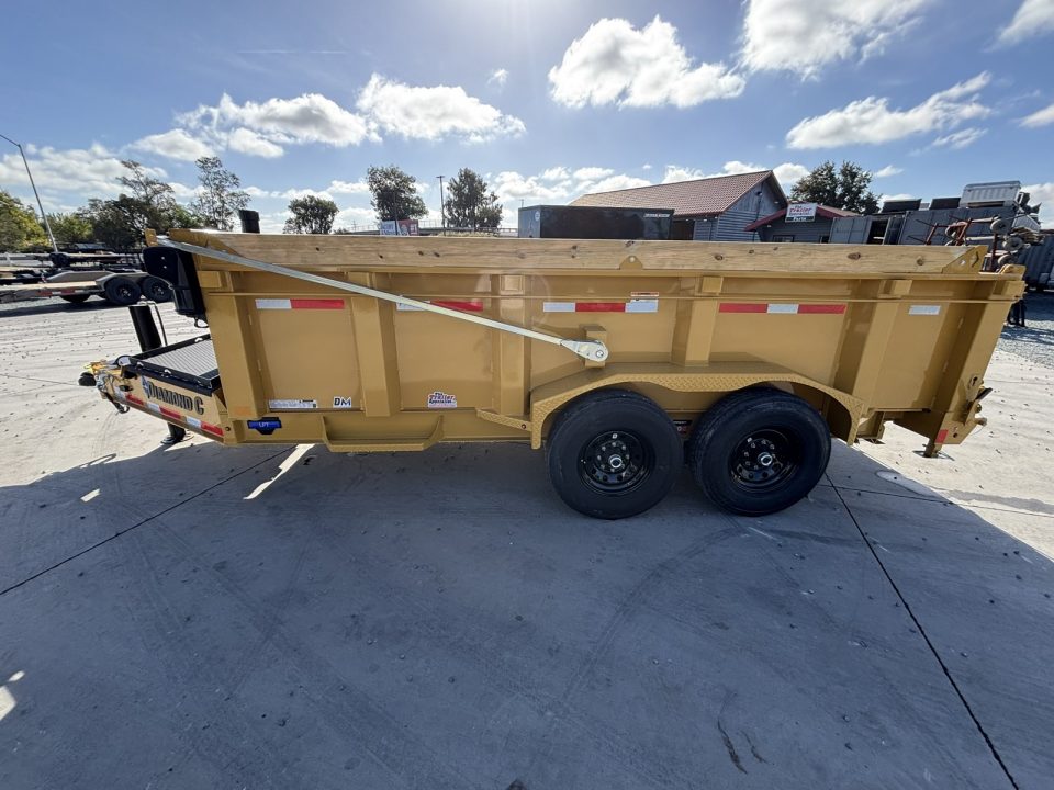 New 2026 Diamond C Trailers LPT207L14X82 P3 7FT X 14 FT 14.9KGVW Dump Trailer