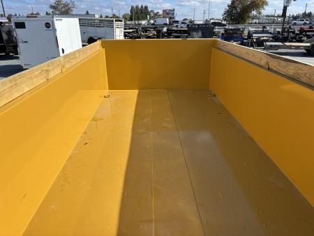 New 2026 Diamond C Trailers LPT207L14X82 P3 7FT X 14 FT 14.9KGVW Dump Trailer