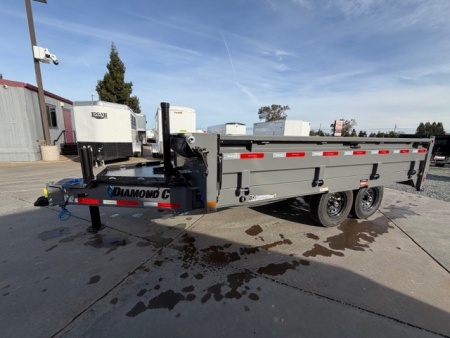 New 2026 Diamond C Trailers DOD207L14X96 8FT X 14FT Dump Trailer